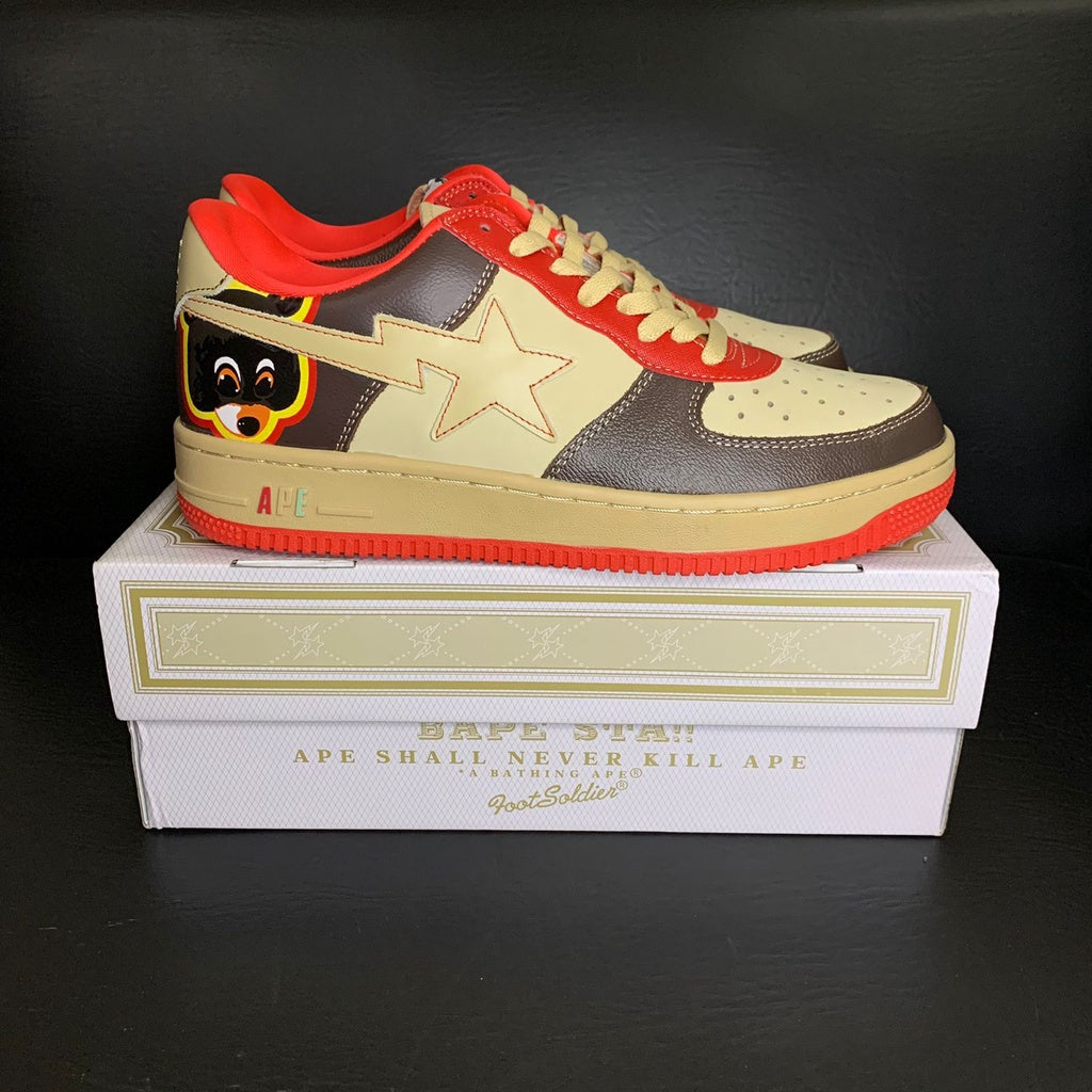 a bathing ape bapesta kanye west