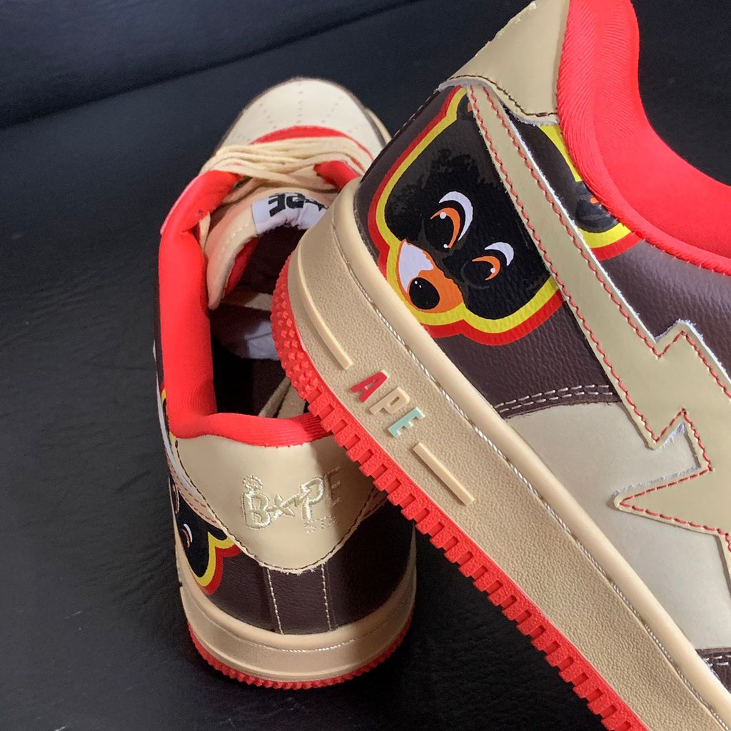 A Bathing Ape Bapesta Kanye West College Dropout Sneakers/Sepatu Bapes â newbie-x-needs